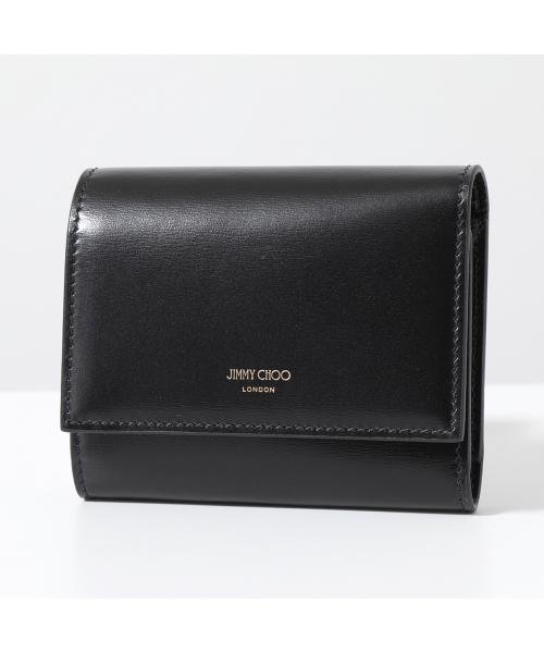 Jimmy Choo 二つ折り財布 MARIND マリンダ ロゴ Jimmy Choo マリンダ MARINDA