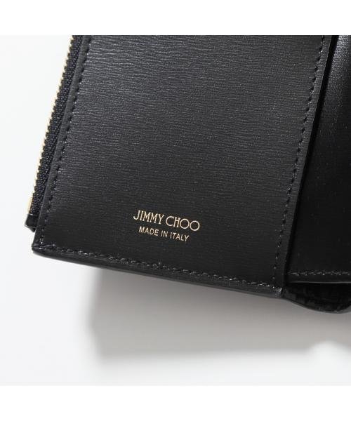 Jimmy Choo 二つ折り財布 MARIND マリンダ ロゴ Jimmy Choo マリンダ MARINDA