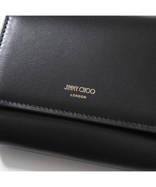Jimmy Choo 二つ折り財布 MARIND マリンダ ロゴ Jimmy Choo マリンダ MARINDA