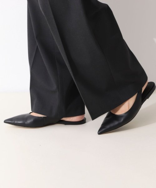 【TONY BIANCO/トニービアンコ】JAVIER スリングバッグフラットパンプス US