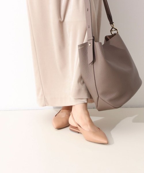 【TONY BIANCO/トニービアンコ】JAVIER スリングバッグフラットパンプス US