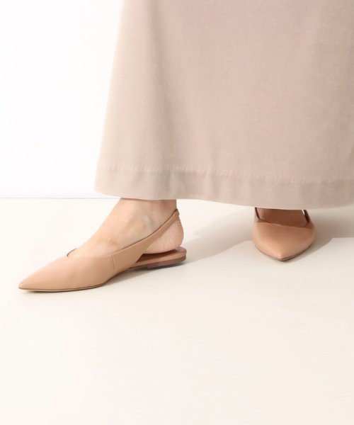 【TONY BIANCO/トニービアンコ】JAVIER スリングバッグフラットパンプス US