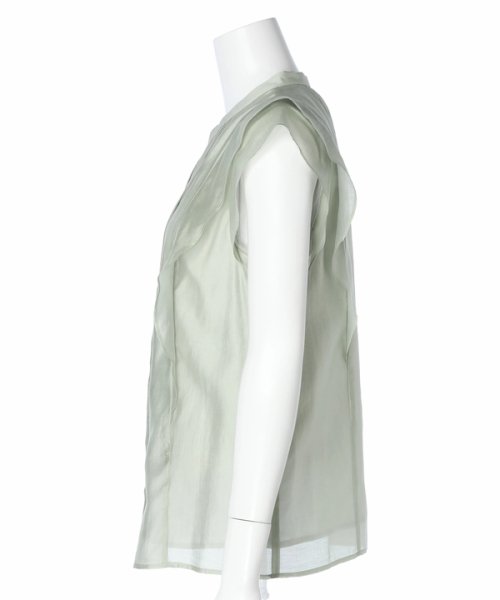 サマーエアリーフリルブラウス 予めご了承ください