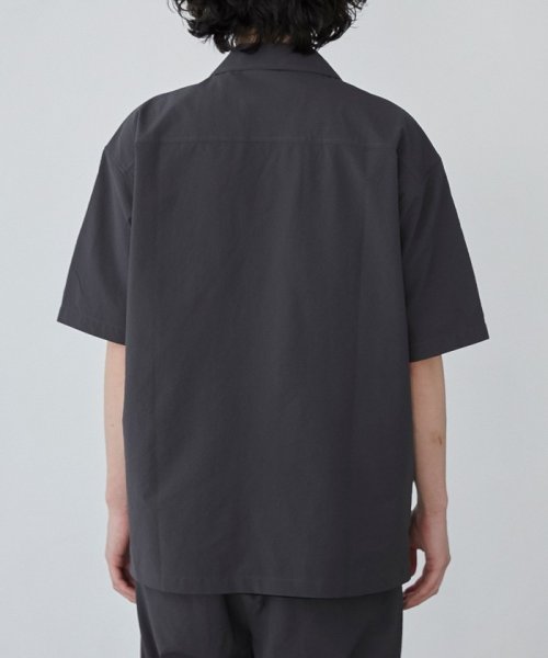 coen(coen)/COOL&DRYエンボスオープンカラーシャツ（WEB限定カラー）/img31
