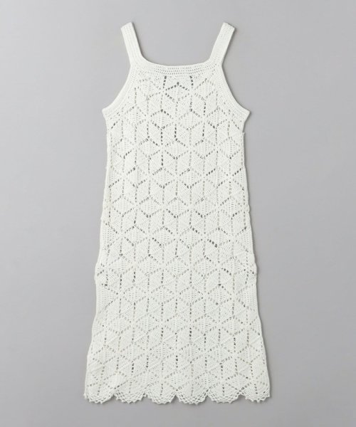 【別注】＜LOGAN knitting mills＞クロシェニット ワンピース knitting