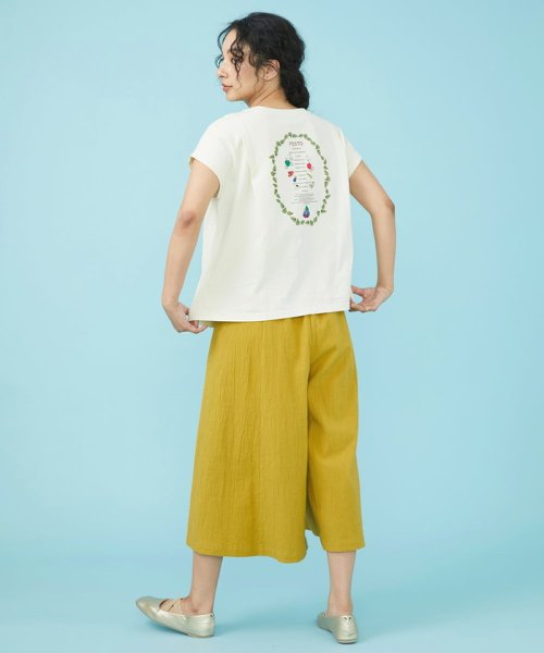 Jocomomola(ホコモモラ)/Cosecha バックプリント Tシャツ/img18