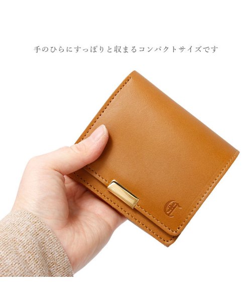 CLEDRAN(クレドラン)/クレドラン 財布 二つ折り財布 レディース ブランド レザー 本革 日本製 小さい CLEDRAN CL3729/img14