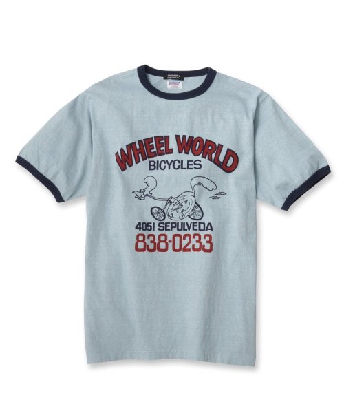 DRESSTERIOR(ドレステリア)/【DRESSTERIOR別注】DUBBLE WORKS（ダブルワークス）WHEEL WORLD Tシャツ/img02
