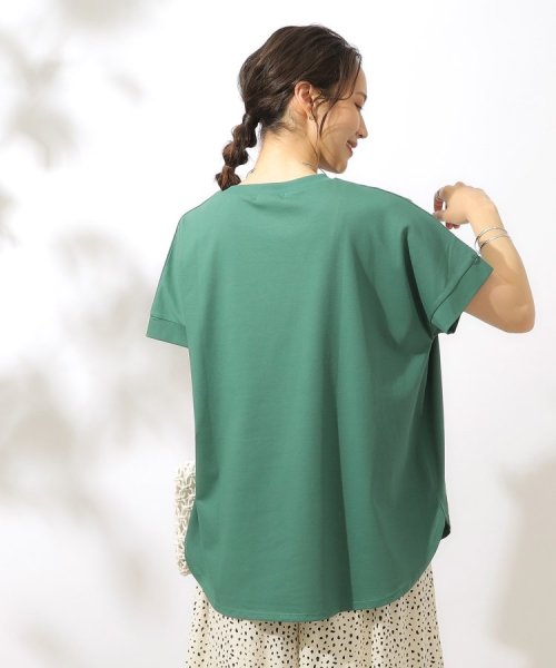 SHOO・LA・RUE(シューラルー)/【汗ジミ防止/接触冷感/UV】夏も好きな色を着よう 欲ばりTシャツ/img15