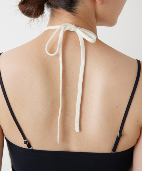 【HERITANOVUM】ホルターニットワンピース HERITANOVUM