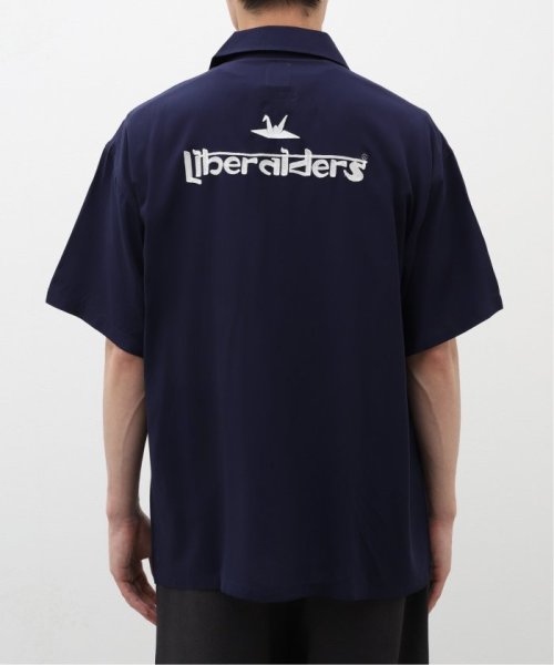 LIBERAIDERS × JOURNAL STANDATD 別注 SOUVENIR RAYON SHIRT JOURNAL
