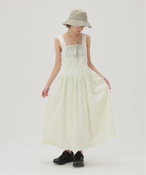 SLOBE citron. ストライプコルセットワンピース SLOBE citron 洗濯機洗い