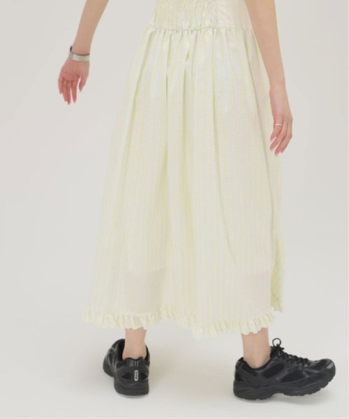 SLOBE citron. ストライプコルセットワンピース SLOBE citron 洗濯機洗い