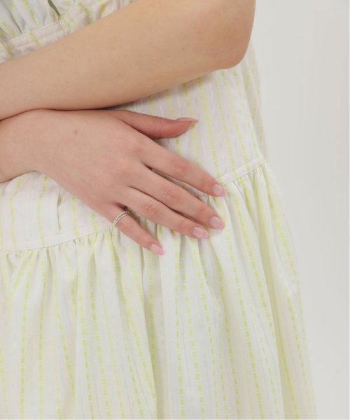 SLOBE citron. ストライプコルセットワンピース SLOBE citron 洗濯機洗い