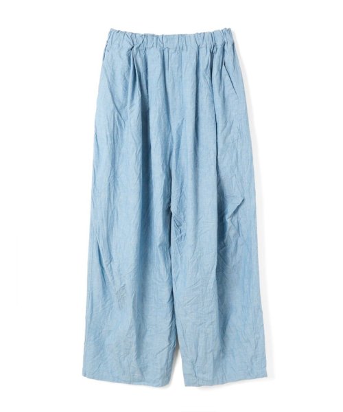 mizuiro ind シャンブレーワイドカーゴパンツ mizuiro ind