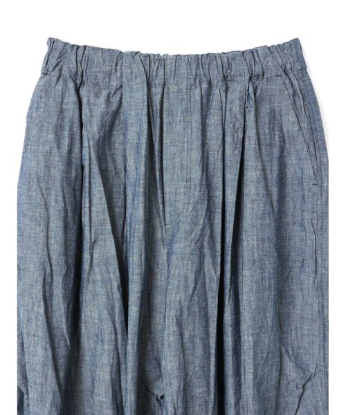 mizuiro ind シャンブレーワイドカーゴパンツ mizuiro ind