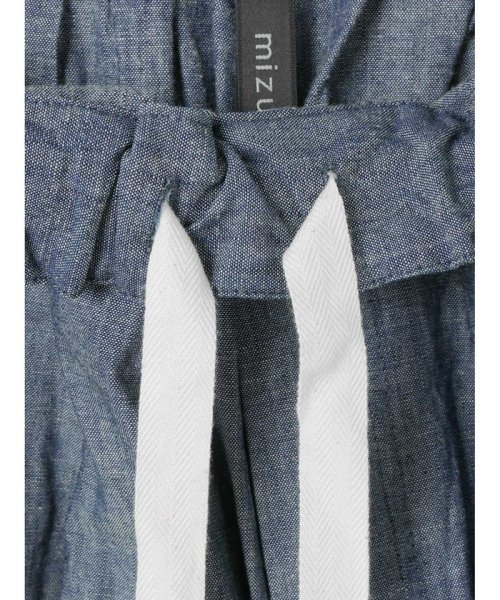 mizuiro ind シャンブレーワイドカーゴパンツ mizuiro ind