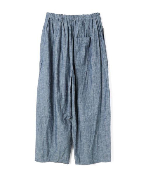 mizuiro ind シャンブレーワイドカーゴパンツ mizuiro ind