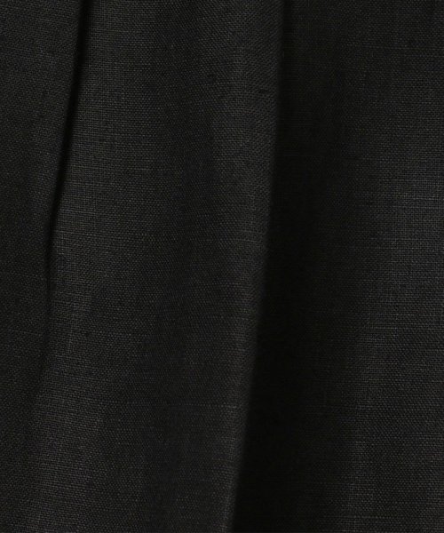 ベルジャンリネン 2プリーツスラックス 