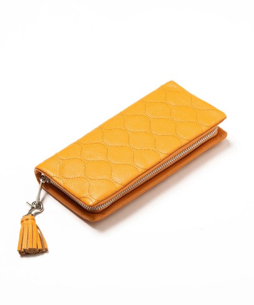 【BEAURE】カウレザー キルティング 財布 ウォレット タッセル ジップ 牛革 ラウンドジップ 長財布 B－20302 人気・おすすめ｜使いやすい・旅行におすすめ 品質保証 全国発送 在庫限り