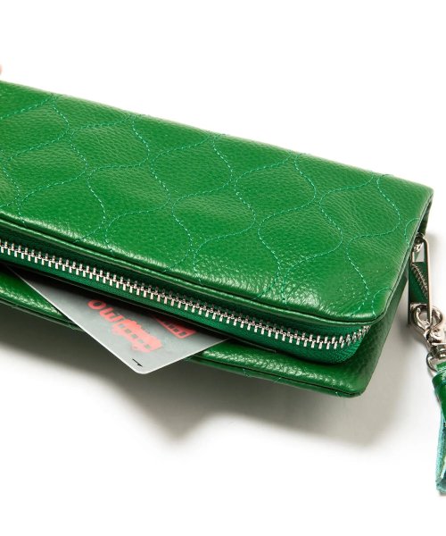 【BEAURE】カウレザー キルティング 財布 ウォレット タッセル ジップ 牛革 ラウンドジップ 長財布 B－20302 人気・おすすめ｜使いやすい・旅行におすすめ 品質保証 全国発送 在庫限り