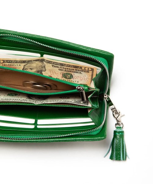 【BEAURE】カウレザー キルティング 財布 ウォレット タッセル ジップ 牛革 ラウンドジップ 長財布 B－20302 人気・おすすめ｜使いやすい・旅行におすすめ 品質保証 全国発送 在庫限り