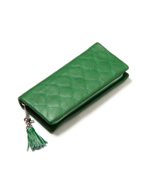 【BEAURE】カウレザー キルティング 財布 ウォレット タッセル ジップ 牛革 ラウンドジップ 長財布 B－20302 人気・おすすめ｜使いやすい・旅行におすすめ 品質保証 全国発送 在庫限り