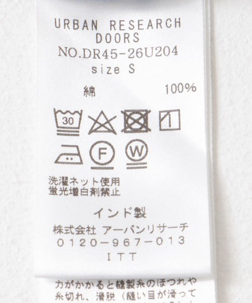 URBAN RESEARCH DOORS(アーバンリサーチドアーズ)/コットンボイルギャザーワンピース/img69