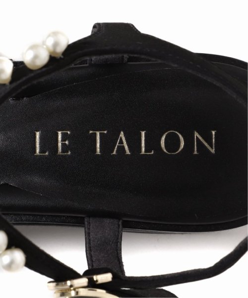 LE TALON(ル　タロン)/《追加》4cmパールプラットサンダル/img30