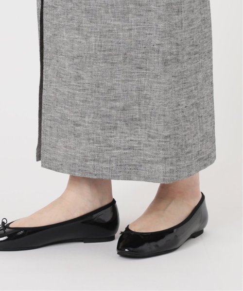 ストレッチリネンポケットスカート 