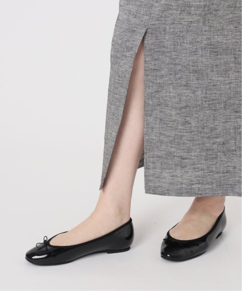 ストレッチリネンポケットスカート 