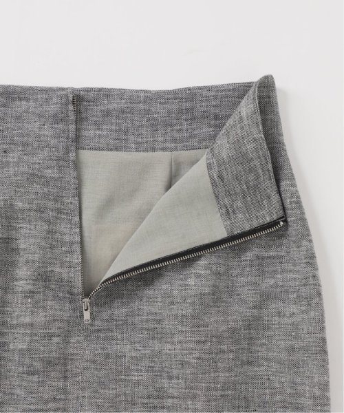 ストレッチリネンポケットスカート 