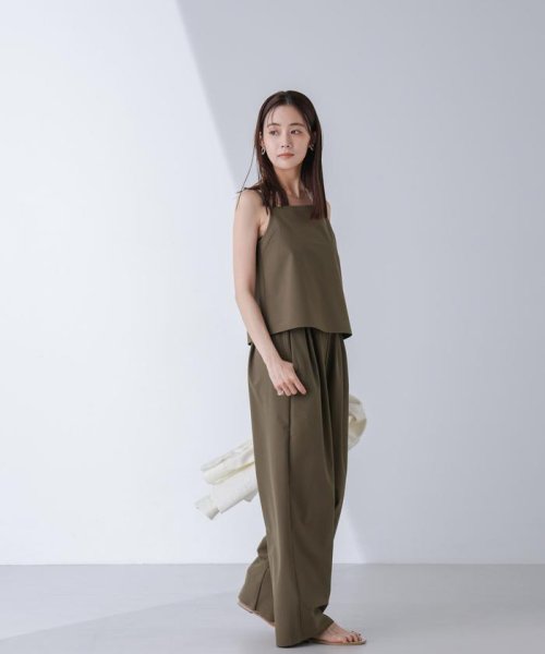 WATERSIDE＆DAILYWEAR/キャミセットアップ 速乾性 UVカット 着丈