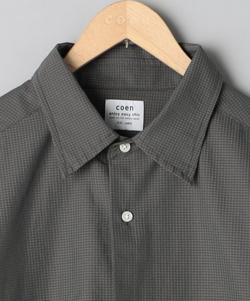 coen(coen)/DotAir（ドットエア）レギュラーカラーシャツ/img18