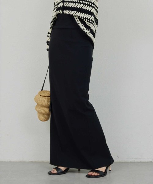 【3サイズ展開】ストレッチマキシタイトスカート2 