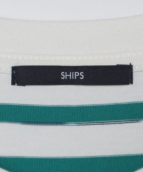 SHIPS MEN(シップス　メン)/SHIPS: カスリ マルチ ボーダー Tシャツ/img33