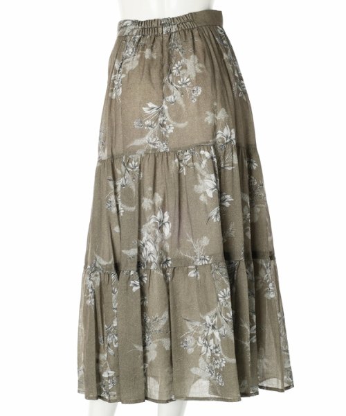 アロマプリントスカート 予めご了承ください