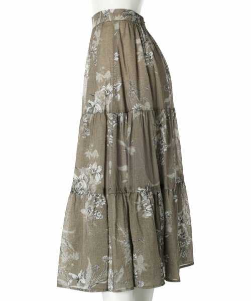 アロマプリントスカート 予めご了承ください