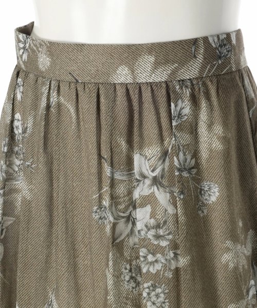 アロマプリントスカート 予めご了承ください