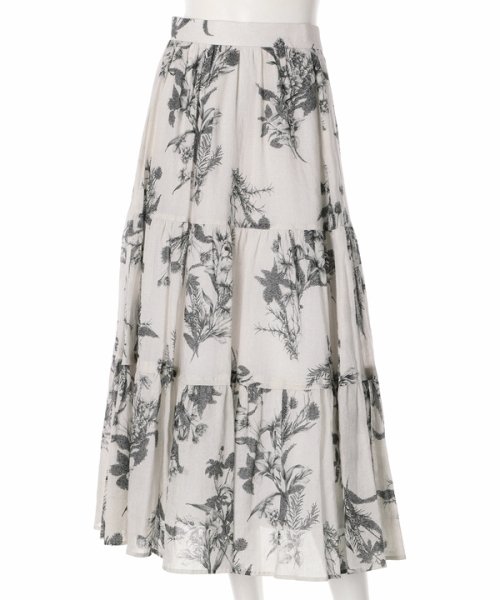 アロマプリントスカート 予めご了承ください