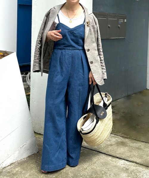 【RM denim】デニムオールインワン RM denim