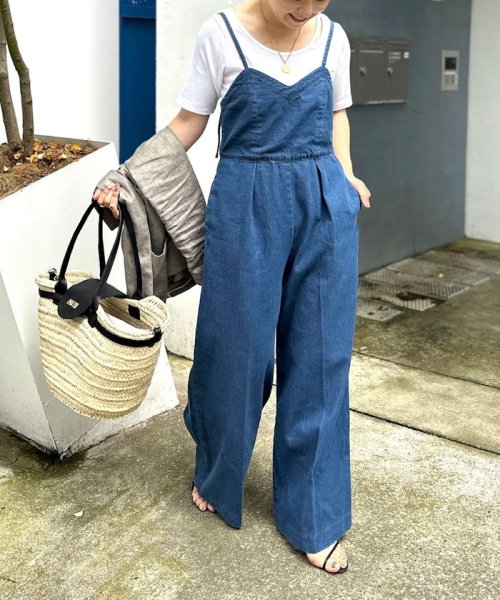 【RM denim】デニムオールインワン RM denim