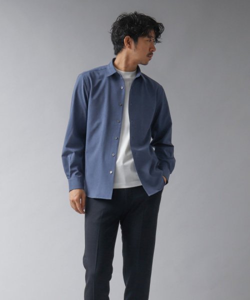 【ACTIVE SECT】《限定展開 / 速乾 / 防シワ》”ALL TIME DRY” レギュラーシャツ ACTIVE SECT ウォッシャブル