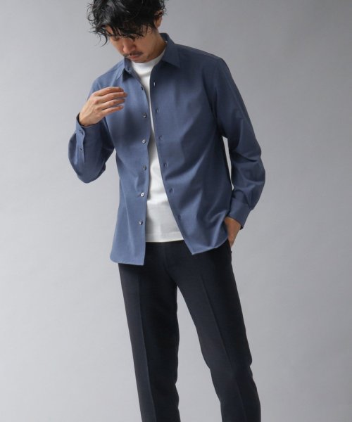 【ACTIVE SECT】《限定展開 / 速乾 / 防シワ》”ALL TIME DRY” レギュラーシャツ ACTIVE SECT ウォッシャブル