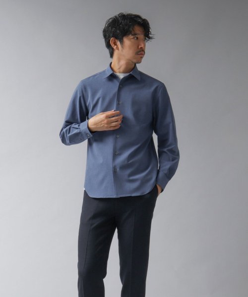 【ACTIVE SECT】《限定展開 / 速乾 / 防シワ》”ALL TIME DRY” レギュラーシャツ ACTIVE SECT ウォッシャブル