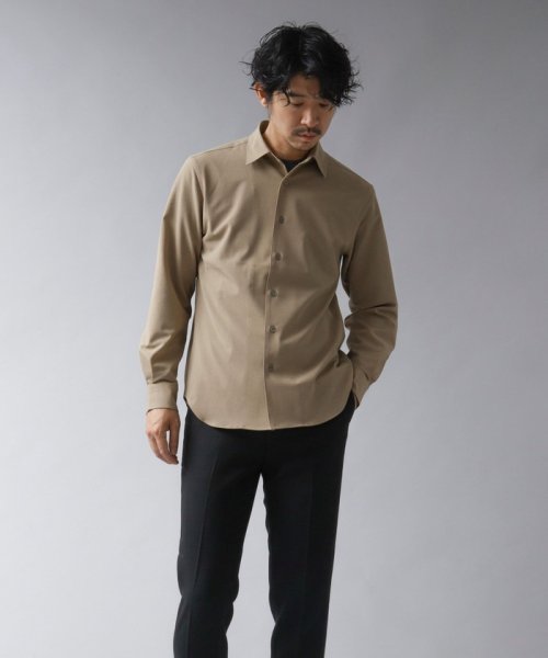 【ACTIVE SECT】《限定展開 / 速乾 / 防シワ》”ALL TIME DRY” レギュラーシャツ ACTIVE SECT ウォッシャブル