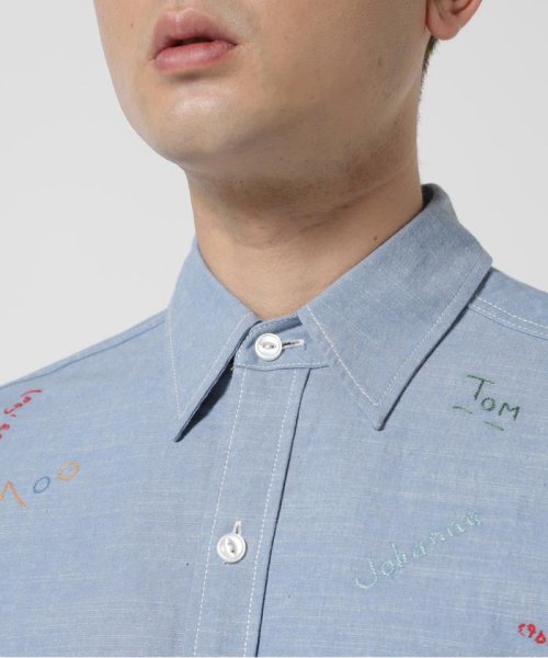 PAYDAY /ペイデイ　別注PAYDAY刺繍SHIRT PAYDAY