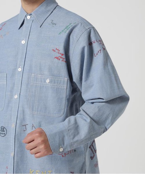 PAYDAY /ペイデイ　別注PAYDAY刺繍SHIRT PAYDAY