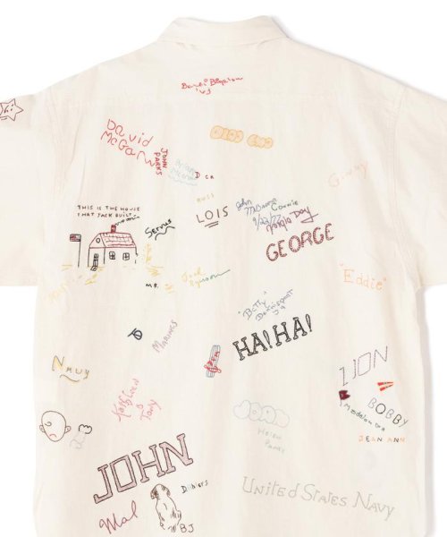 PAYDAY /ペイデイ　別注PAYDAY刺繍SHIRT PAYDAY