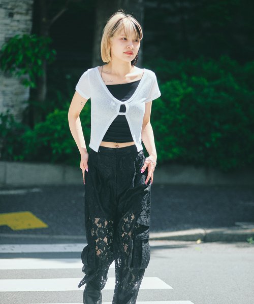 【led.tokyo】ポケットレースパンツ led